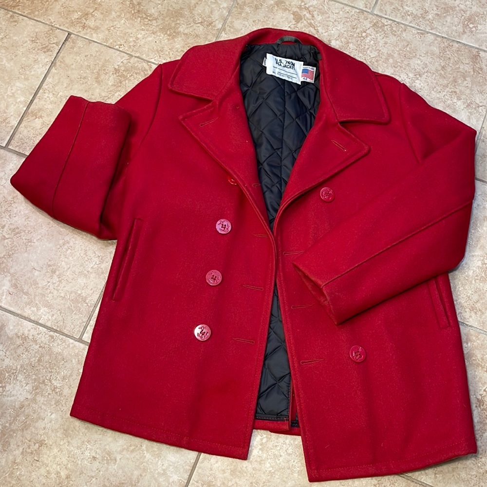 Authentic Pea Jacket Men